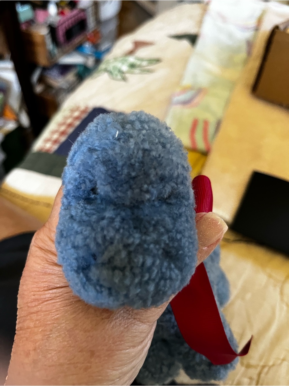 Coach Blue Dinosaur Buddy From Tenth Anniversary Of Rexy - Picture 10 of 16